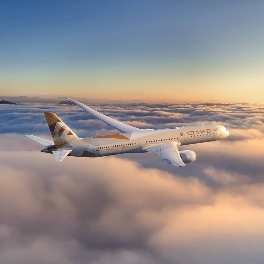 B787 Etihad plane